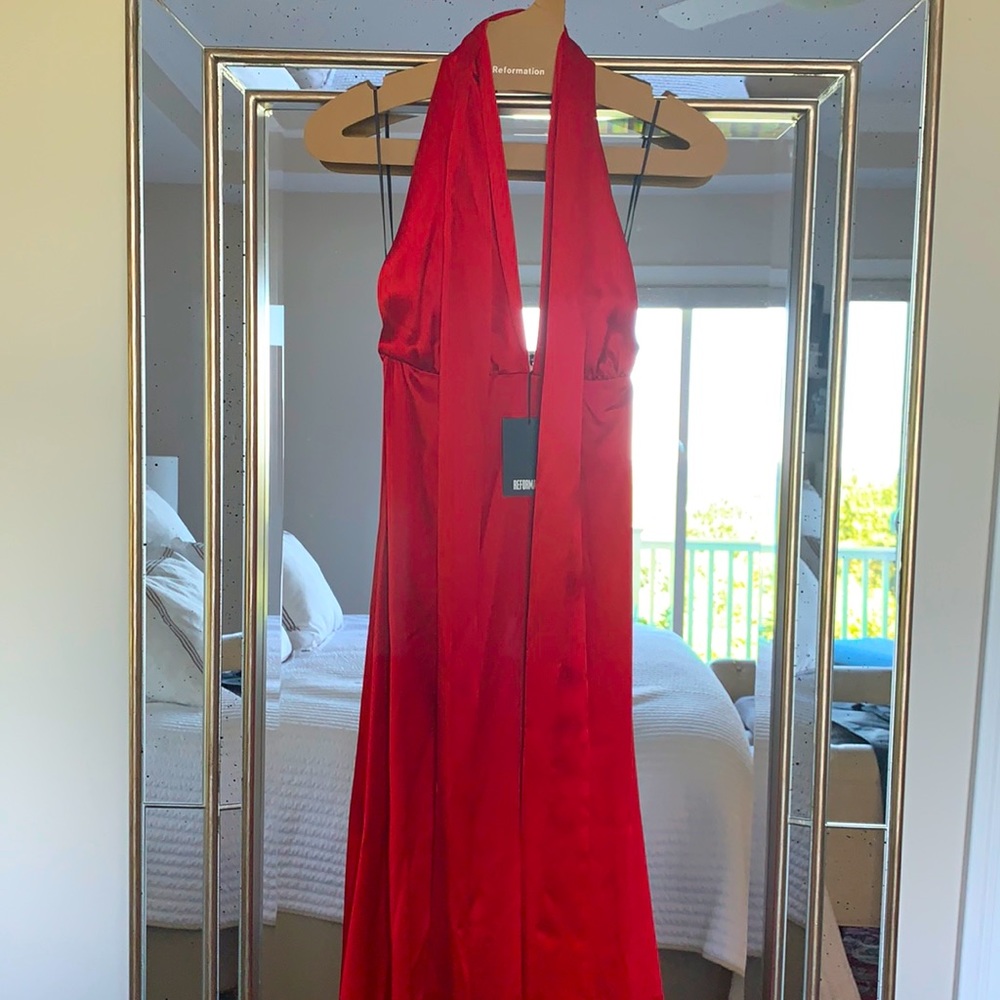 COPY - Reformation Gauce Maxi Dress